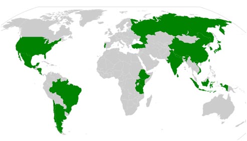 Tea Growing Countries::Tea World - An Initiative of KKHSOU